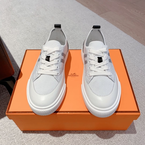 GIÀY HERMES SNEAKER LOW SPORTS WHITE AAA