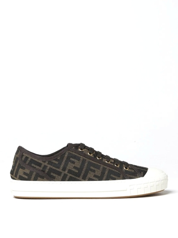 GIÀY FENDI Sneakers in fabric with jacquard FF monogram