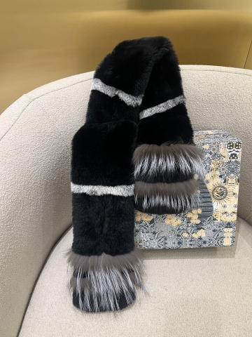 KHĂN DIOR TOP QUALITY AAA 100% FUR