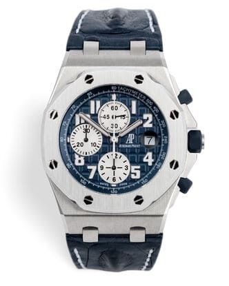 Đồng hồ Audemars Piguet Royal Oak Offshore Chronograph mặt số màu xanh navy