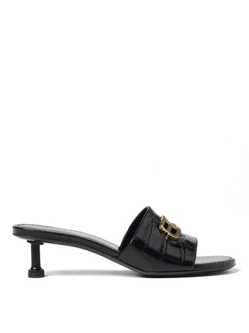 DÉP BALENCIAGA Black heeled sandals shoes