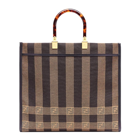 TÚI Fendi Women Sunshine Large Shopper in Brown Fabric