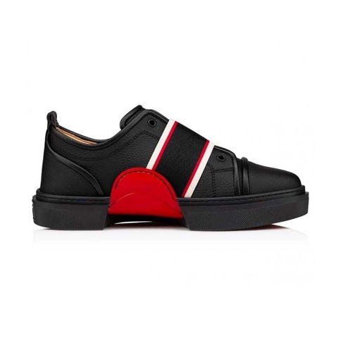 GIÀY CHRISTIAN LOUBOUTIN Men Adolescenza Sneakers-Black TOP QUALITY SHOES AAA