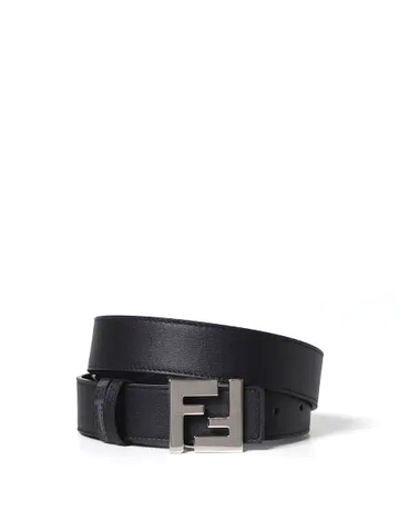 DÂY LƯNG FENDI FF Logo leather and coated cotton