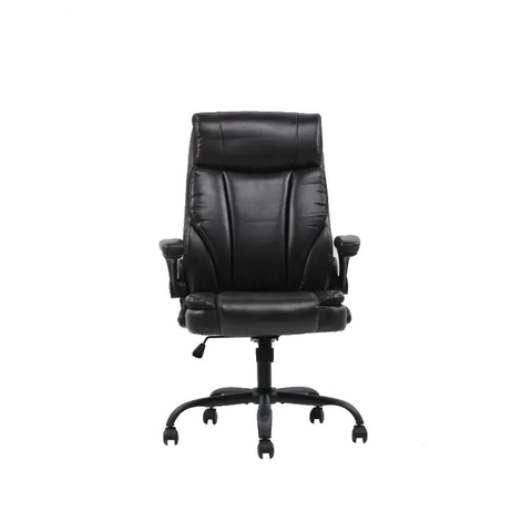 GHẾ DA LƯNG CAO ĐỆM ĐÔI EQ5039 MÀU ĐEN