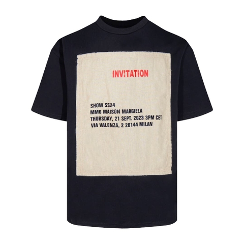 ÁO MAISON MARGIELA T SHIRT BLACK MÀU ĐEN