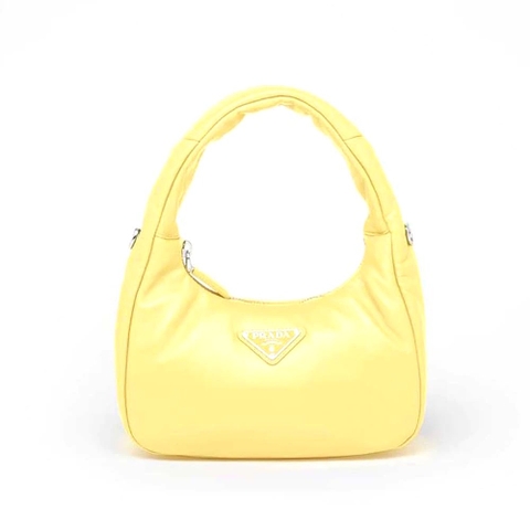 TÚI Prada Soft Padded Nappa Leather Mini-Bag-Yellow