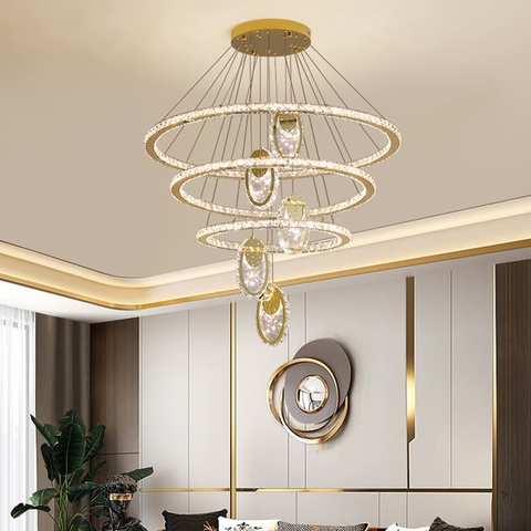 Đèn Chùm pha lê phòng ngủ,phòng khách sang trọng phong cách Châu Âu S116(Liên hệ để được giá tốt nhất)