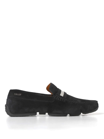 GIÀY BALLY loafer black suede
