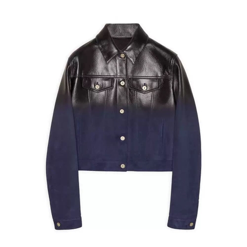 ÁO LOEWE BIKER LEATHER JACKET TOP QUALITY AAA