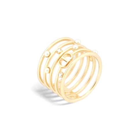 NHẪN CHRISTIAN DIOR CD ROYAL DIAMOND GOLD
