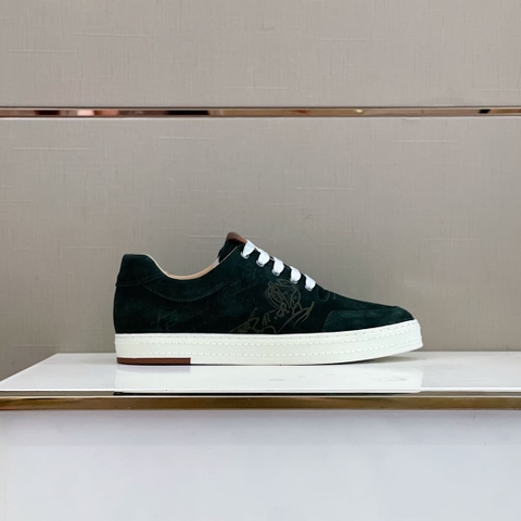 GIÀY BERLUTI SPORT SUEDE BLACK HANDMADE TOP QUALITY SHOES AAA