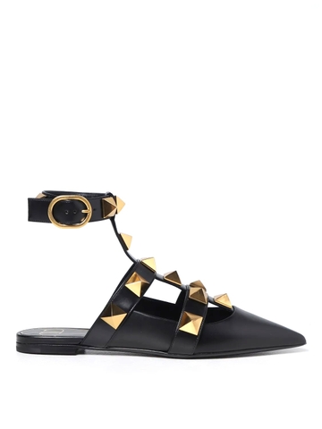 GIÀY VALENTINO GARAVANI Black ballet flats shoes