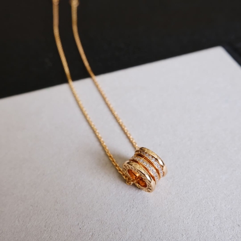 Vòng cổ Bvlgari vàng 18k kim cương B.zero1 18K  (Liên hệ để biết giá)