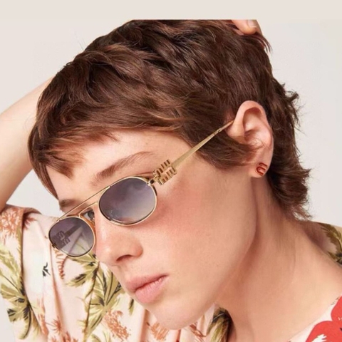 Kính MIU MIU METAL GOLD FRAME HIGH CLASSY AAA