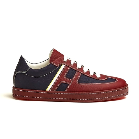 GIÀY HERMES Boomerang sneaker Marine Rouge H