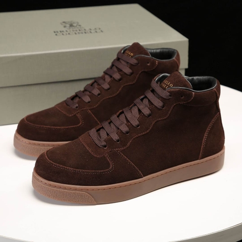 GIÀY BRUNELLO CUCINELLI SNEAKERS HIGH TOP SHOES AAA DA LỘN