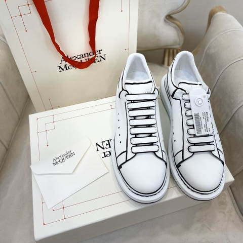GIÀY ALEXANDER MCQUEEN SNEAKERS SHOES AAA UNISEX NAM VÀ NỮ DA BÊ HẢO HẠNG