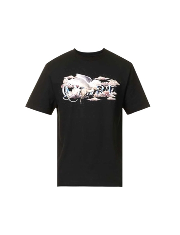 ÁO AMIRI Pegasus crewneck cotton-jersey T-shirt