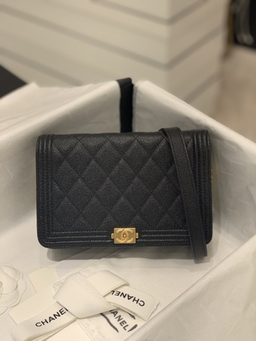 TÚI CHANEL WOC LEBOY CAVIAR DA HAAS GOLD