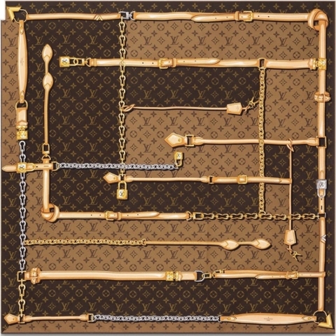 KHĂN LOUIS VUITTON TOP QUALITY AAA SILK