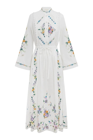 VÁY MAXI ALEMAIS LONG FLORAL PARTY High Classy