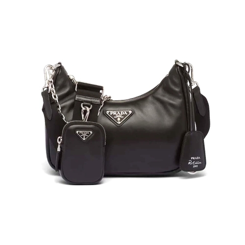TÚI Prada Women Padded Nappa-Leather Prada Re-Edition 2005 Shoulder Bag-Black