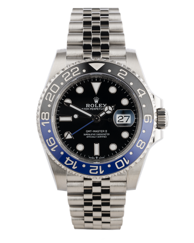 Đồng hồ Rolex GMT- Master II Batman Black Dial