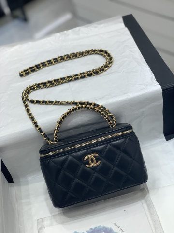 Túi Chanel 22K Vintage black đen