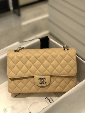 TÚI Chanel CF CAVIAR YELLOW DA HAAS