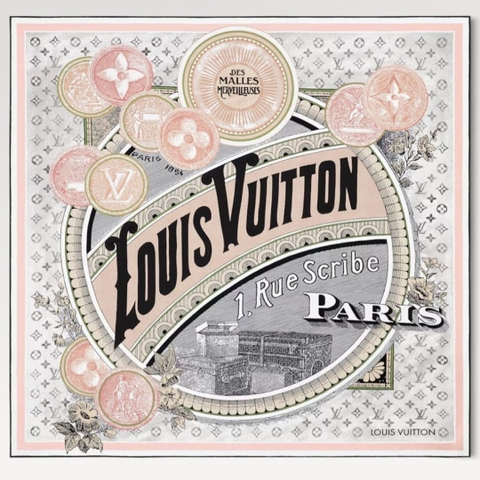 KHĂN LOUIS VUITTON TOP QUALITY AAA SILK