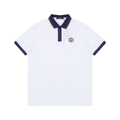 ÁO GUCCI GG POLO SHIRT WHITE MÀU TRẮNG
