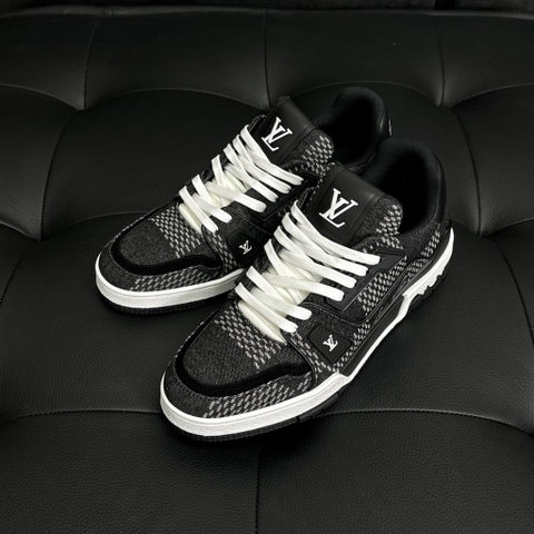 GIÀY LOUIS VUITTON TRAINER HIGH TOP QUALITY SHOES AAA