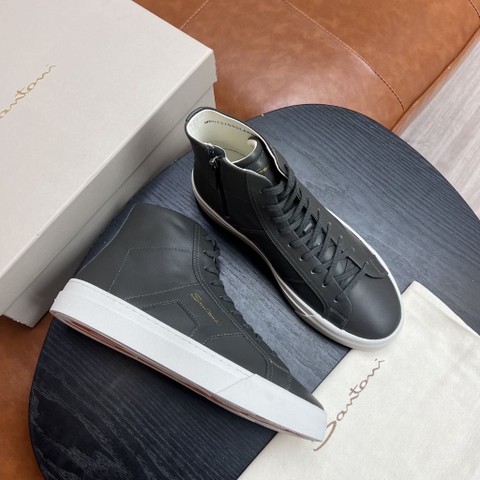 GIÀY SANTONI HIGH TOP SNEAKERS TOP QUALITY SHOES AAA