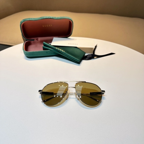 Kính GUCCI GG AVIATOR GOLD FRAME HIGH CLASSY AAA