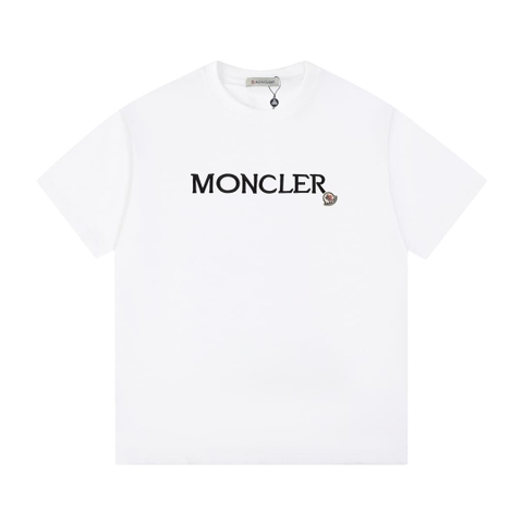 ÁO MONCLER T SHIRT WHITE MÀU TRẮNG