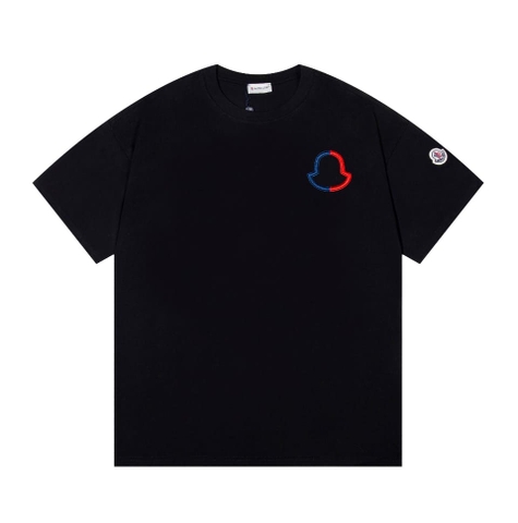ÁO MONCLER T SHIRT BLACK MÀU ĐEN