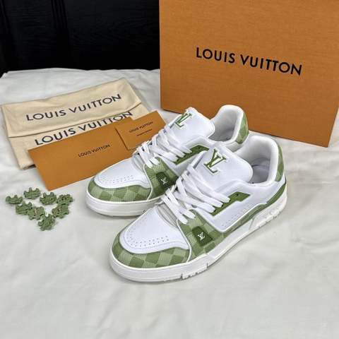 GIÀY LOUIS VUITTON TRAINER HIGH TOP QUALITY SHOES AAA