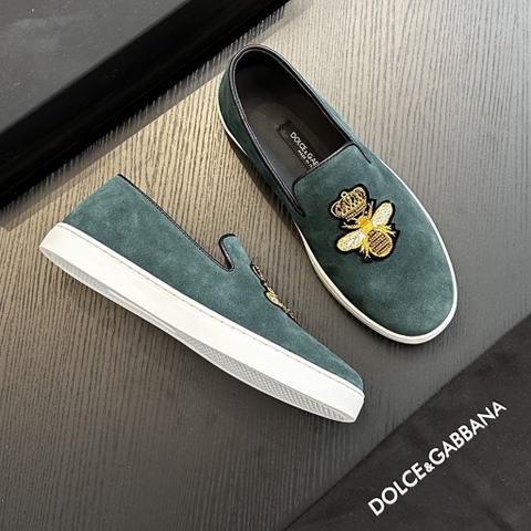 GIÀY DOLCE & GABBANA SLIP ON BEE SHOES AAA