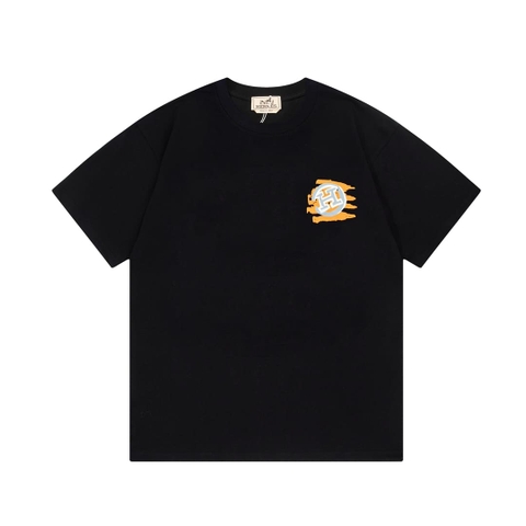 ÁO HERMES T SHIRT BLACK MÀU ĐEN