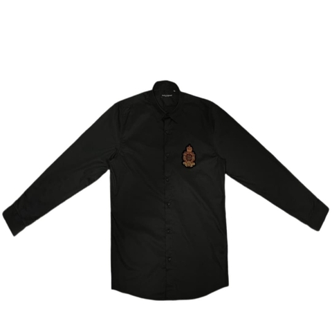 ÁO DOLCE & GABBABA SHIRT POPLIN BLACK