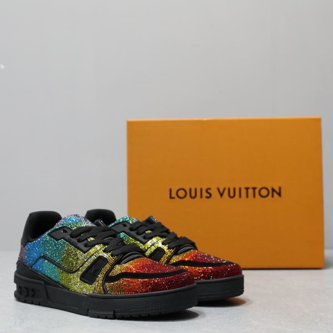 GIÀY LOUIS VUITTON TRAINER HIGH TOP QUALITY SHOES AAA