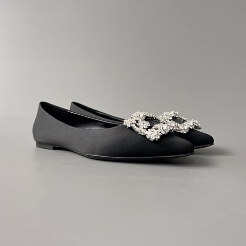 GIÀY ROGER VIVIER BLACK GLITTER