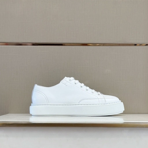 GIÀY HERMES SNEAKER LOW SPORTS CALFSKIN WHITE