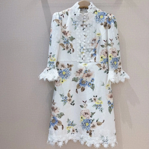 VÁY ZIMMERMANN Flower Vintage Dress High Classy