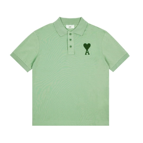 ÁO AMI POLO SHIRT MÀU XANH UNISEX