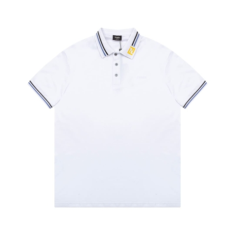 ÁO FENDI POLO SHIRT WHITE MÀU TRẮNG