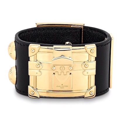 VÒNG TAY DA LOUIS VUITTON SO LV BRACELET