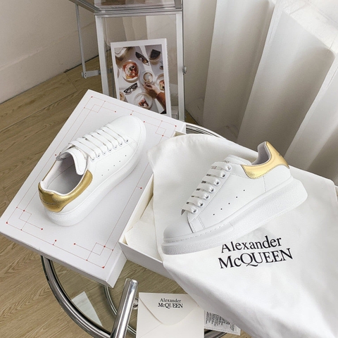 GIÀY ALEXANDER MCQUEEN SNEAKERS SHOES AAA UNISEX NAM VÀ NỮ DA BÊ HẢO HẠNG
