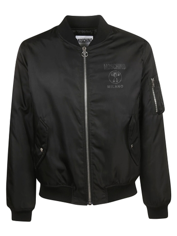 ÁO MOSCHINO ZIPPED BOMBER